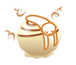 Chocolate and Valentine in English sticker #15009054