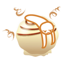 Chocolate and Valentine in English sticker #15009054