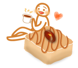 Chocolate and Valentine in English sticker #15009063