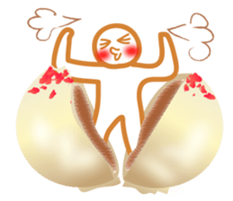 Chocolate and Valentine in English sticker #15009070