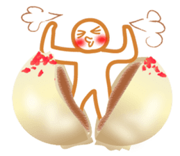 Chocolate and Valentine in English sticker #15009070