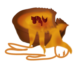 Chocolate and Valentine in English sticker #15009071