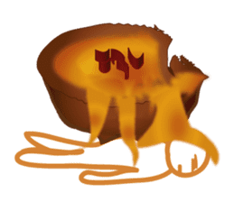 Chocolate and Valentine in English sticker #15009071