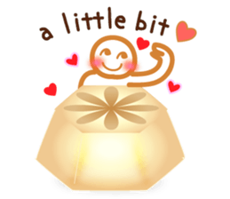 Chocolate and Valentine in English sticker #15009073