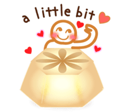 Chocolate and Valentine in English sticker #15009073