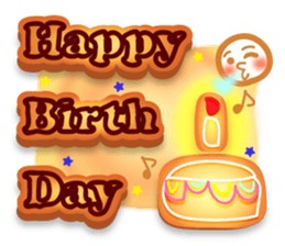 Chocolate and Valentine in English sticker #15009085