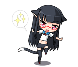 Meganekoko2 sticker #15009277