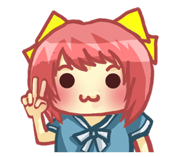 Small dense daily language (a) sticker #15009525