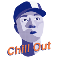 Young mens Everyday sticker #15010071