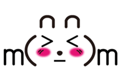Rabbit emoticon sticker #15010172