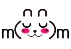 Rabbit emoticon sticker #15010173