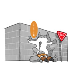 Girl robot sticker #15010361