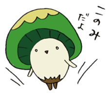 It's a konomi mushroom. sticker #15010558