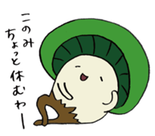 It's a konomi mushroom. sticker #15010565
