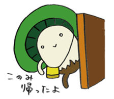 It's a konomi mushroom. sticker #15010569