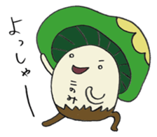 It's a konomi mushroom. sticker #15010575