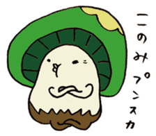 It's a konomi mushroom. sticker #15010582