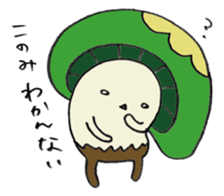 It's a konomi mushroom. sticker #15010584
