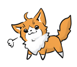 Fat cat & kitty sticker #15011096