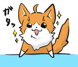 Fat cat & kitty sticker #15011098