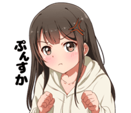 Parka girls sticker #15011358