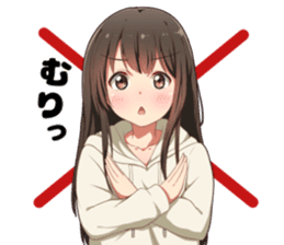 Parka girls sticker #15011384