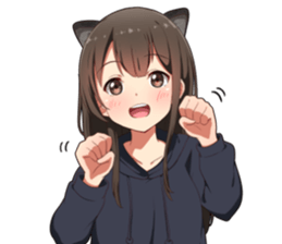 Parka girls sticker #15011390