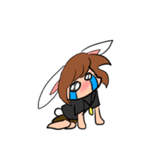 Wicked rabbit Sticker sticker #15011989