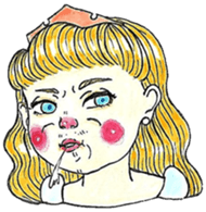 Funny Princess sticker #15012105