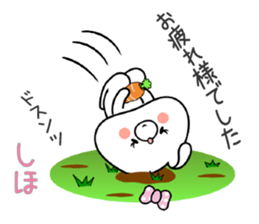 Bunny Sticker Shiho sticker #15012225