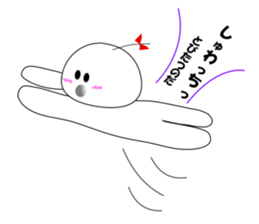 shiratama and shiratamako sticker #15012261