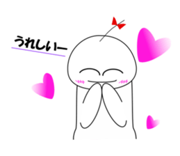 shiratama and shiratamako sticker #15012279