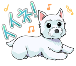 I Love Westie sticker #15012895