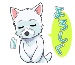 I Love Westie sticker #15012896