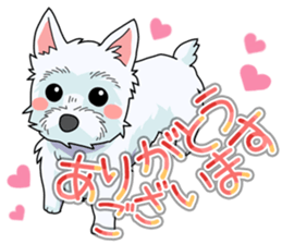 I Love Westie sticker #15012901