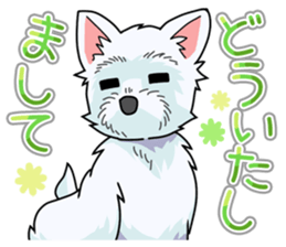 I Love Westie sticker #15012902