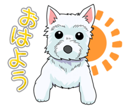 I Love Westie sticker #15012904