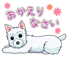 I Love Westie sticker #15012907