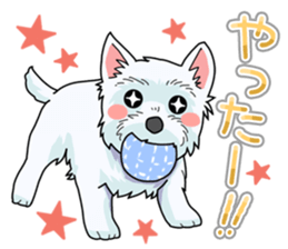 I Love Westie sticker #15012908