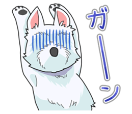 I Love Westie sticker #15012909