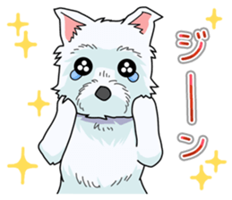 I Love Westie sticker #15012910