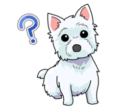 I Love Westie sticker #15012915