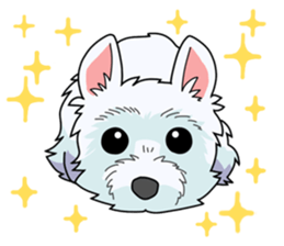 I Love Westie sticker #15012920