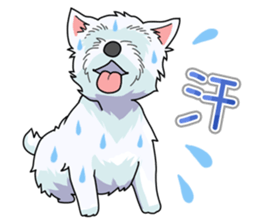 I Love Westie sticker #15012921