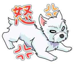 I Love Westie sticker #15012922
