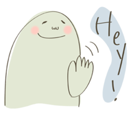 Daily life of a green guy(English ver.) sticker #15013246