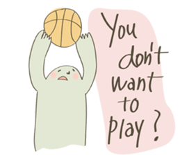 Daily life of a green guy(English ver.) sticker #15013247