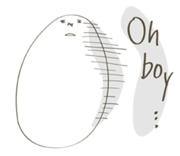 Daily life of a green guy(English ver.) sticker #15013249