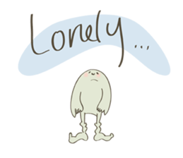 Daily life of a green guy(English ver.) sticker #15013250