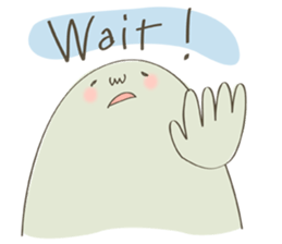 Daily life of a green guy(English ver.) sticker #15013266